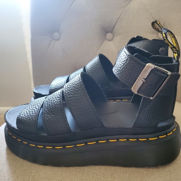 Dr. Martens Clarissa II Quad Leather Platform Sandals